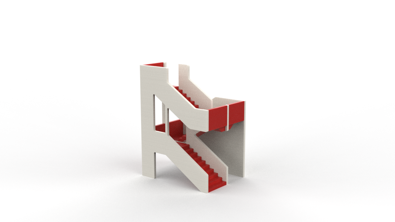 The APEX Grandstand Solid stairs