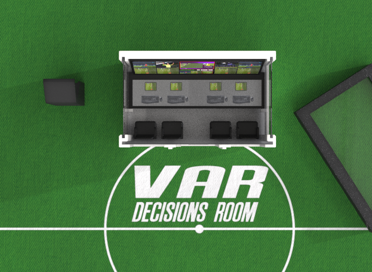 THE VAR DECISIONS ROOM