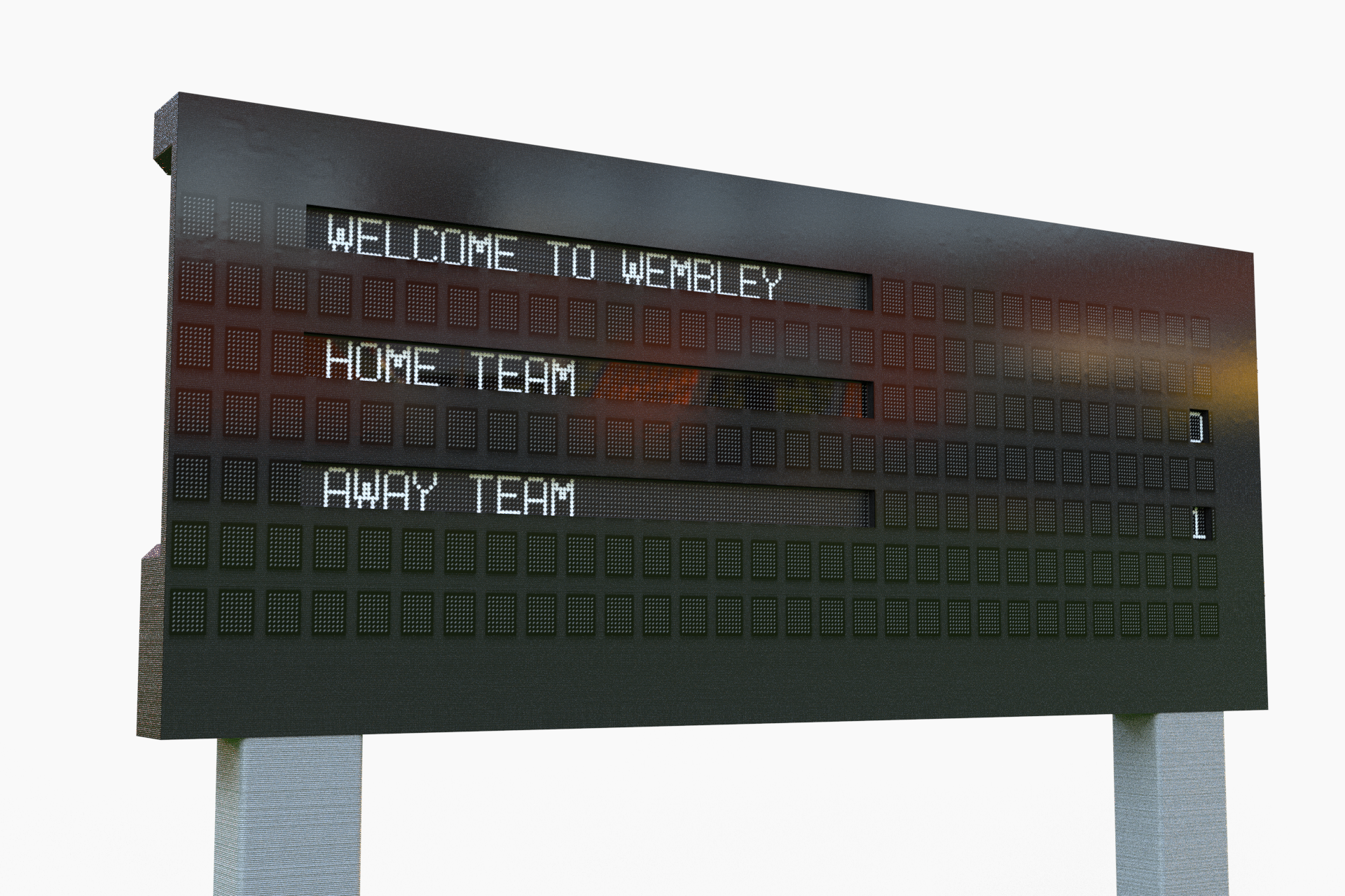 The Wembley 70s Scoreboard