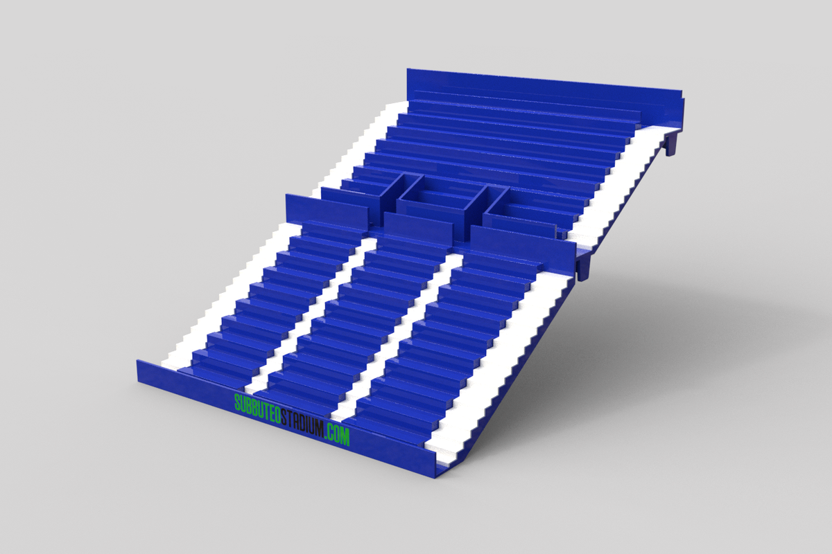 6 Stairs overlays for Zeugo grandstand