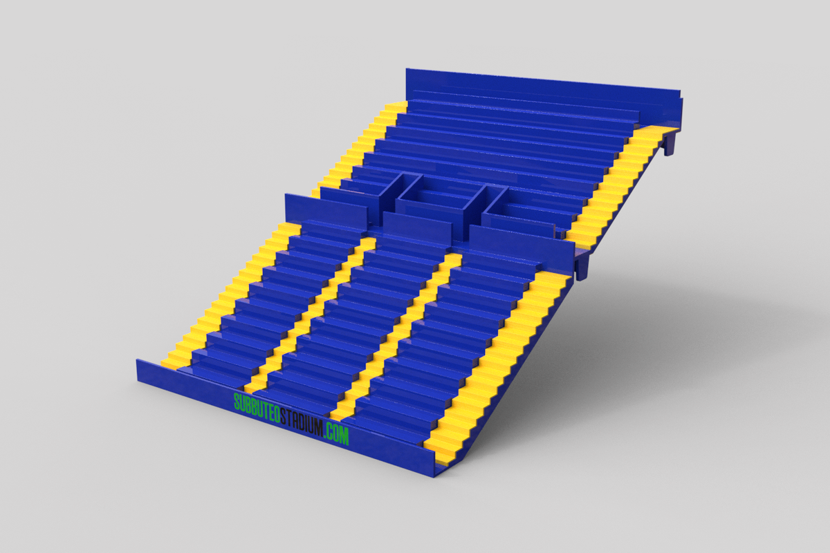 6 Stairs overlays for Zeugo grandstand