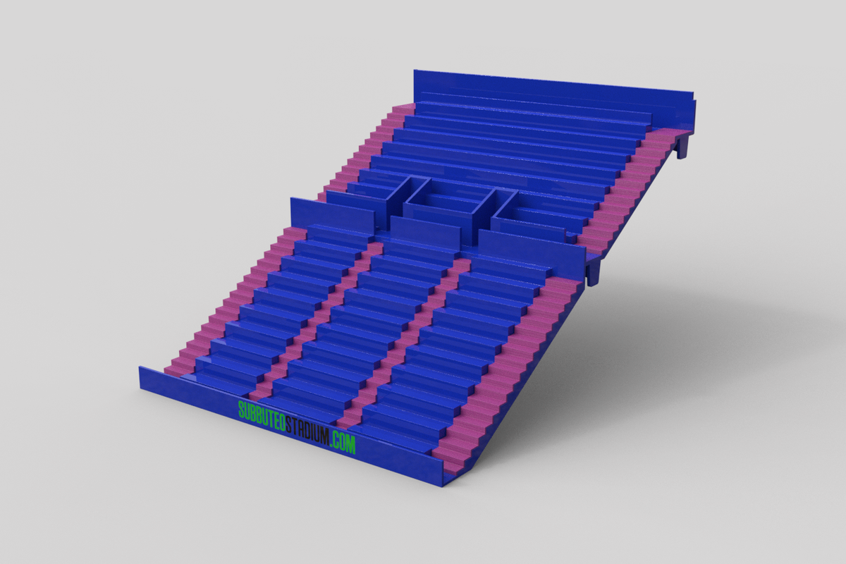 6 Stairs overlays for Zeugo grandstand