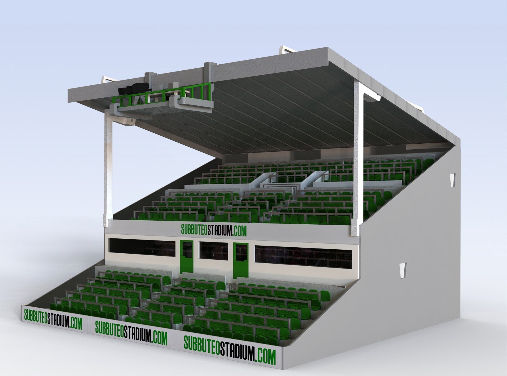 Safe standing package for Subbuteo 61216 and 61217 stands