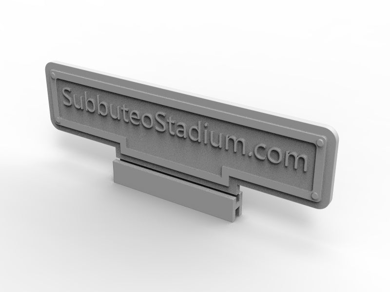 Name tag for your Subbuteo / Zeugo stand or stadium